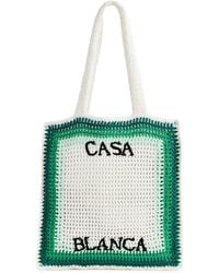Casablancabrand - Cotton Crochet Bag - Lyst