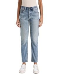 Citizens of Humanity - Charlotte High Rise Straight Jeans - Lyst