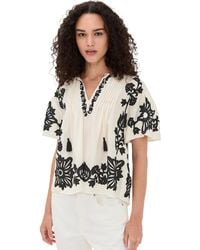 Sea - Liliana Applique Top - Lyst