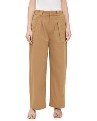 Citizens of Humanity - Cara Cropped Pleated Trousers - Lyst