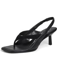 3.1 Phillip Lim - Id Double Strap Teardrop Heel Sandals 65Mm - Lyst