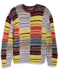 The Elder Statesman - Patchwork Scrap Crew Pullover - Lyst