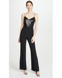 Black Halo Saxon Jumpsuit - Black