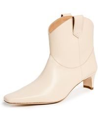 STAUD - Western Wally Ankle Boots - Lyst