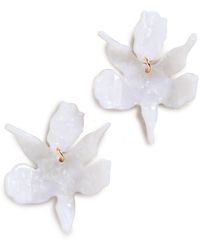Lele Sadoughi - Small Paper Lily Earrings - Lyst