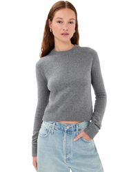 The Elder Statesman - Simple Cashmere Crew Sweater - Lyst