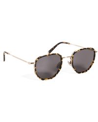 Illesteva - Hunter Ace Flame Sunglasses - Lyst