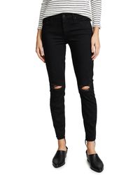 Mother - The Looker Frayed Ankle Jeans - Lyst