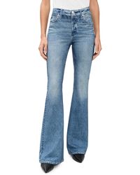 Rag & Bone - Rb Miramar Ponte Dahlia Full Length Jeans - Lyst