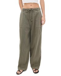 James Perse - Oversized Military Pants - Lyst