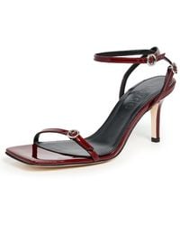 Aeyde - Hallie Patent Calf Leather Sandals - Lyst