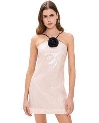 Endless Rose - Sequin Mini Dress With Florette - Lyst
