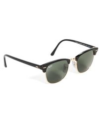 Ray-Ban - Rb3016 Classic Clubmaster Rimless Sunglasses - Lyst