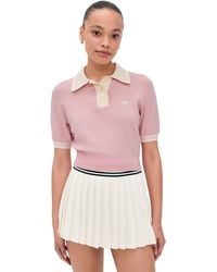 Malbon - Mikayla Wool Knit Polo Pull Over - Lyst