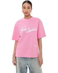 Acne Studios - Exford Tourist Logo Tee - Lyst
