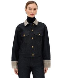 Rag & Bone - Harriet Denim Trucker Jacket - Lyst