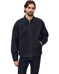 NN07 - Petrus Denim Zip Jacket - Lyst
