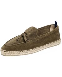 Castañer - Nico Suede Espadrille Loafers - Lyst