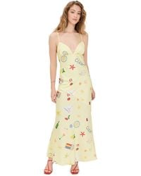 for love and lemons beate maxi dress For Love and Lemons - Beate Maxi Dress - Pink