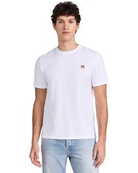 Maison Kitsuné - Fox Head Patch Regular T-Shirt - Lyst