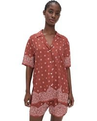 Wayf - Breeze Short Sleeve Top - Lyst