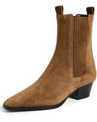 Aeyde - Agata Cow Suede Leather Boots - Lyst