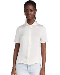 FAVORITE DAUGHTER - The Take Me Seriously Short Sleeve Top - Lyst