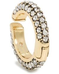 DEMARSON - Lili Pave Ear Cuff - Lyst