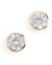Shashi - Solitaire Studs - Lyst
