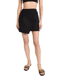 Wardrobe NYC - Wardrobe. Nyc Wrap Skirt Mini Back - Lyst