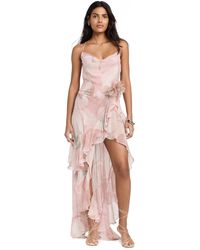 retroféte - Samara Dress Dusty Pink Botanica - Lyst