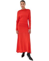 BITE STUDIOS - Stage Sheer Cotton Layered Dress - Lyst