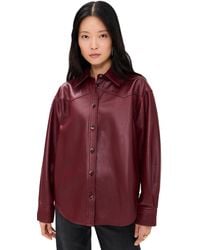 Haikure - Belty Leather Jacket - Lyst