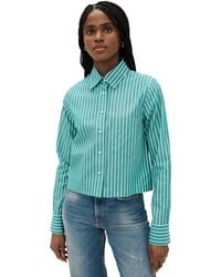 Closed - Cropped Classic Shirt - Lyst
