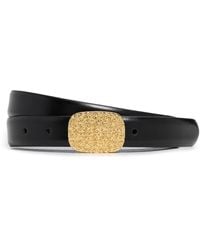 Anderson's - Slim Semi Formal French Leather Belt - Lyst