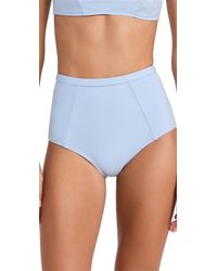 Reformation - Azure Bikini Bottom - Lyst