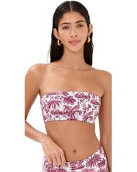 STAUD - Mala Bikini Top - Lyst
