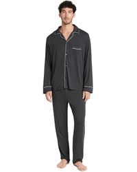 Eberjey - William Modal Long Pj Set - Lyst