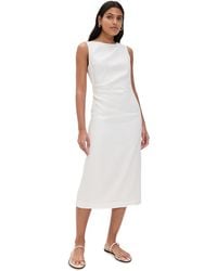 Theory - Shoulder Drape Dress - Lyst