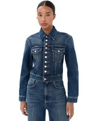 Stella McCartney - Button Up Denim Jacket - Lyst