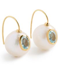 Lizzie Fortunato - Pearl Pablo Earrings - Lyst