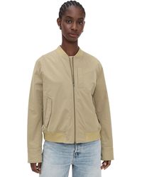 Vince - Relaxed Tech Bomber Jacket - Lyst