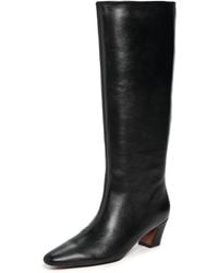 Loeffler Randall - Marley Kicked Heel Tall Boots - Lyst
