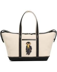 Polo Ralph Lauren - Holiday Bear Mini Shopping Tote - Lyst