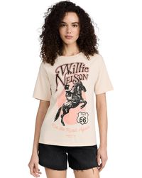 Daydreamer - Daydreaer Willie Nelon Route 66 Weekend Tee And - Lyst