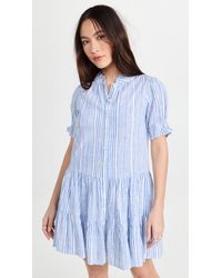 Apiece Apart Las Alturas Mini Dress - Blue