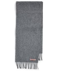 Acne Studios - Canada Skinny Wool Scarf - Lyst