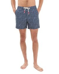 Orlebar Brown - Standard High Low Geo Swim Shorts 6 - Lyst