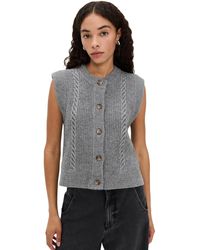 Levi's - Ines Cable Sweater Vest - Lyst