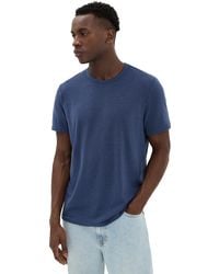 Marine Layer - Signature Jacquard Crew Tee - Lyst